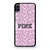 VICTORIA'S SECRET PINK LOGO PATTERN iPhone XS Max Case Cover