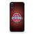 DETROIT PISTONS WOODEN LOGO iPhone XS Max Case Cover