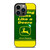 JOHN DEERE RUN iPhone 13 Pro Case Cover