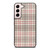 PLAID BROWN 2 Samsung Galaxy S22 Plus Case Cover