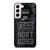 NIKE DON'T TOUCH MY PHONE Samsung Galaxy S22 Plus Case Cover