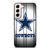 DALLAS COWBOYS SILVER METAL Samsung Galaxy S22 Plus Case Cover