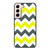 CHEVRON PATTERN YELLOW AND GREY Samsung Galaxy S22 Plus Case Cover CHEVRON PATTERN YELLOW AND GREY Samsung Galaxy S22 Plus Case Cover