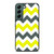 CHEVRON PATTERN YELLOW AND GREY Samsung Galaxy S22 Case Cover CHEVRON PATTERN YELLOW AND GREY Samsung Galaxy S22 Case Cover