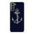 NAUTICAL ANCHOR NAVY BLUE Samsung Galaxy S21 Plus Case Cover