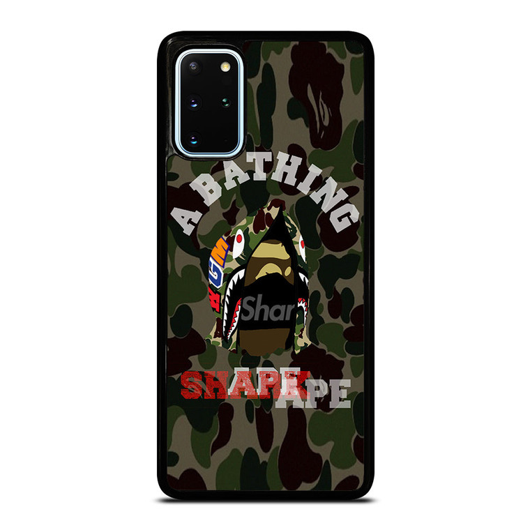 BAPE SHARK CAMO Samsung Galaxy S20 Plus Case Cover