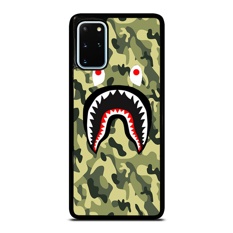 BAPE SHARK CAMO 2 Samsung Galaxy S20 Plus Case Cover