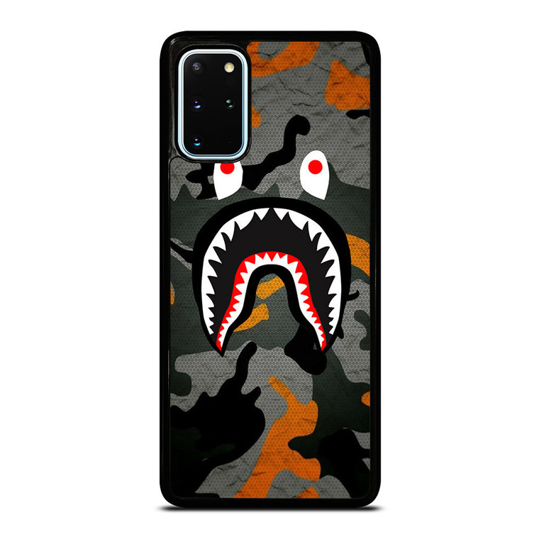 BAPE SHARK CAMO 1 Samsung Galaxy S20 Plus Case Cover