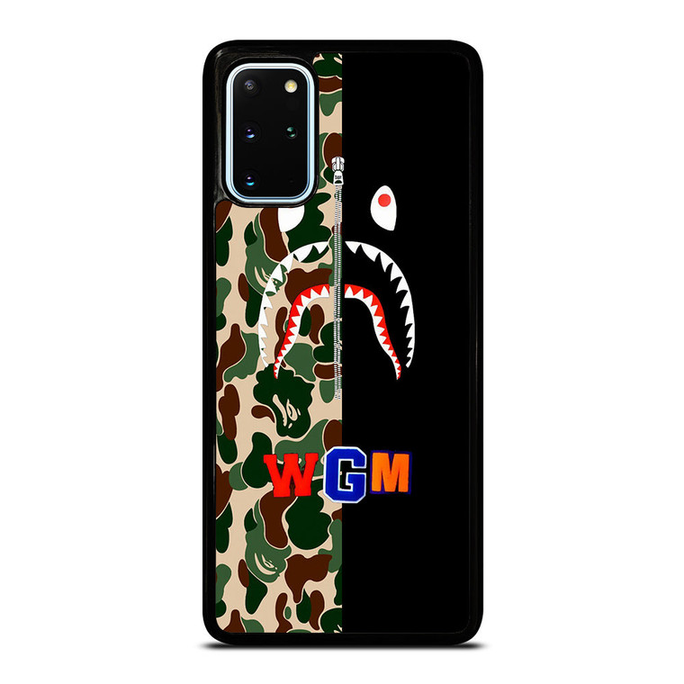 BAPE CAMO SHARK WGM Samsung Galaxy S20 Plus Case Cover