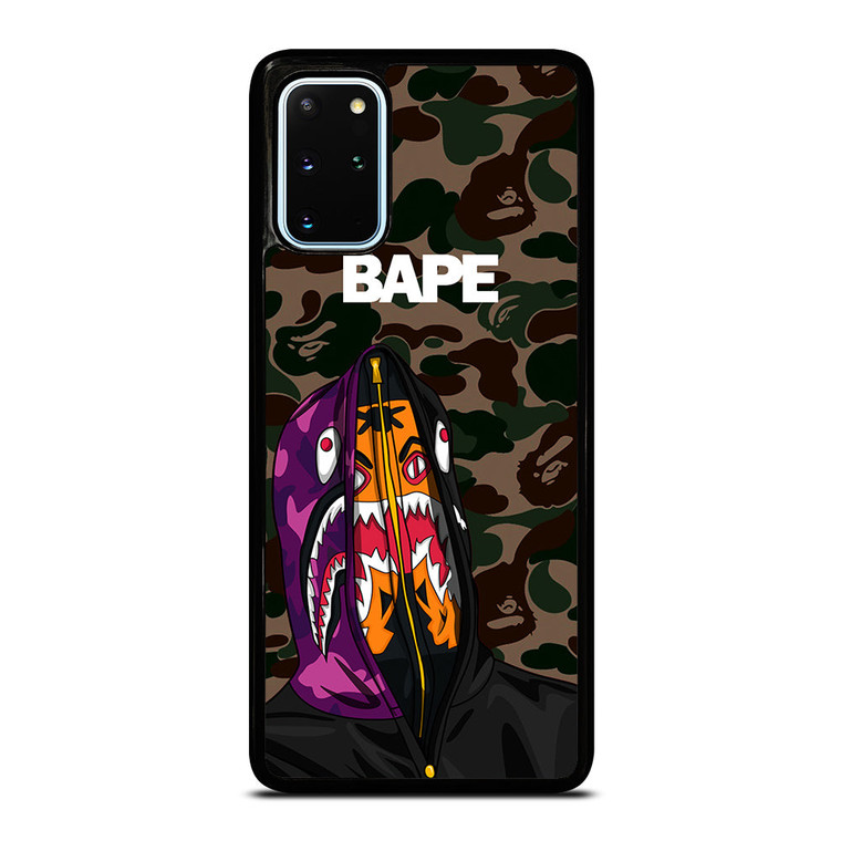 BAPE CAMO SHARK 2 Samsung Galaxy S20 Plus Case Cover