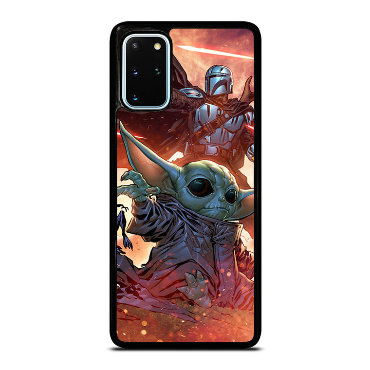 BABY YODA AND THE MANDALORIAN 2 Samsung Galaxy S20 Plus Case Cover