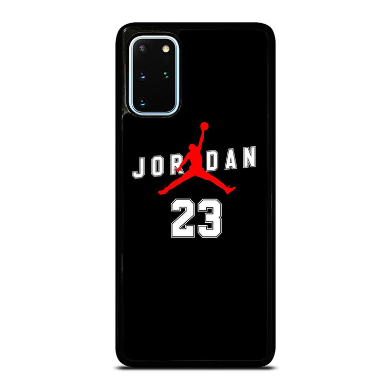 AIR JORDAN BLACK Samsung Galaxy S20 Plus Case Cover