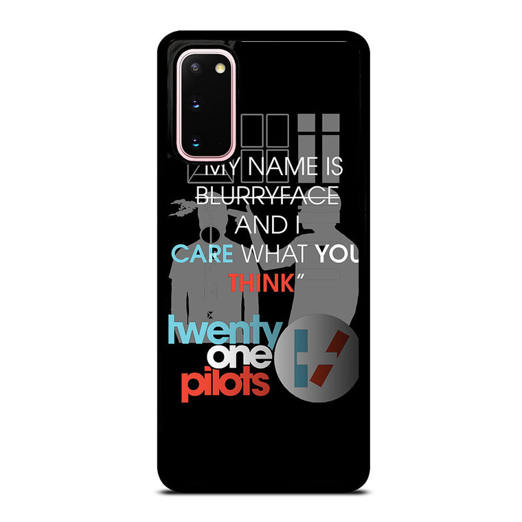 TWENTY ONE PILOTS SHOOT LYRICS Samsung Galaxy S20 Case Cover