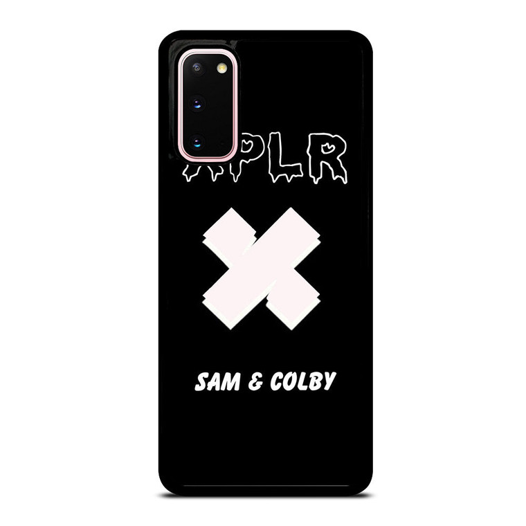 SAM AND COLBY XPLR X LOGO Samsung Galaxy S20 Case Cover
