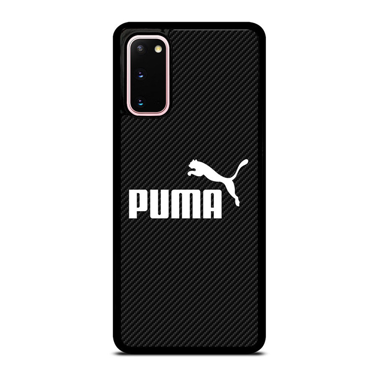 PUMA CARBON LOGO Samsung Galaxy S20 Case Cover
