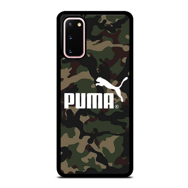 PUMA CAMO LOGO Samsung Galaxy S20 Case Cover PUMA CAMO LOGO Samsung Galaxy S20 Case Cover