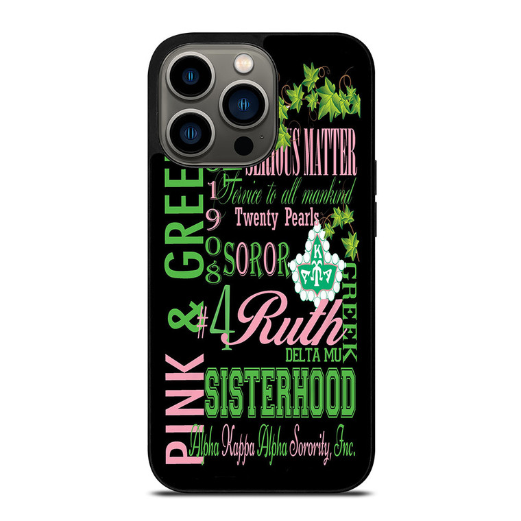 ALPHA KAPPA ALPHA 1 iPhone 13 Pro Case Cover