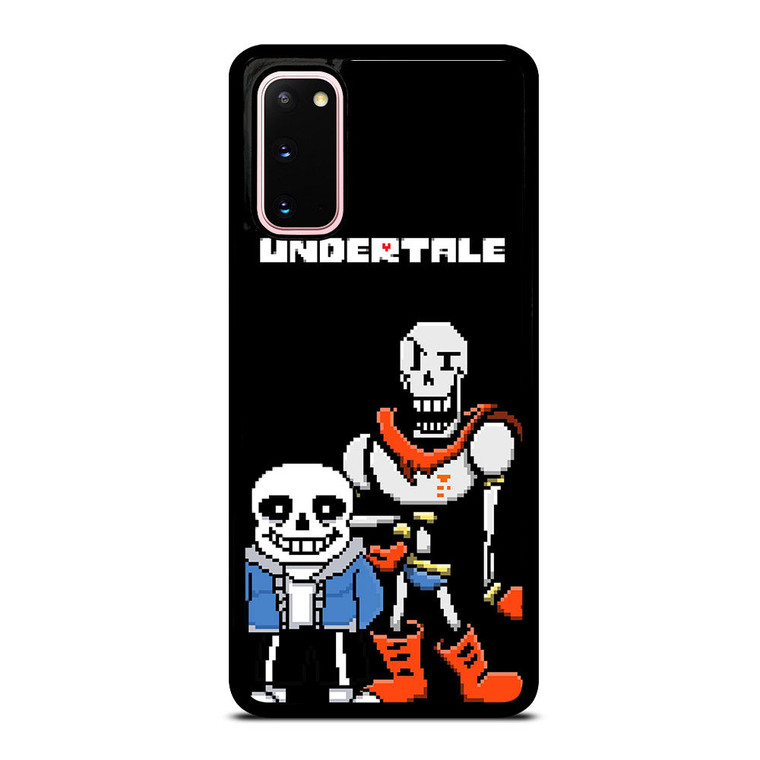 PAPYRUS AND SANS UNDERTALE 8BIT Samsung Galaxy S20 Case Cover