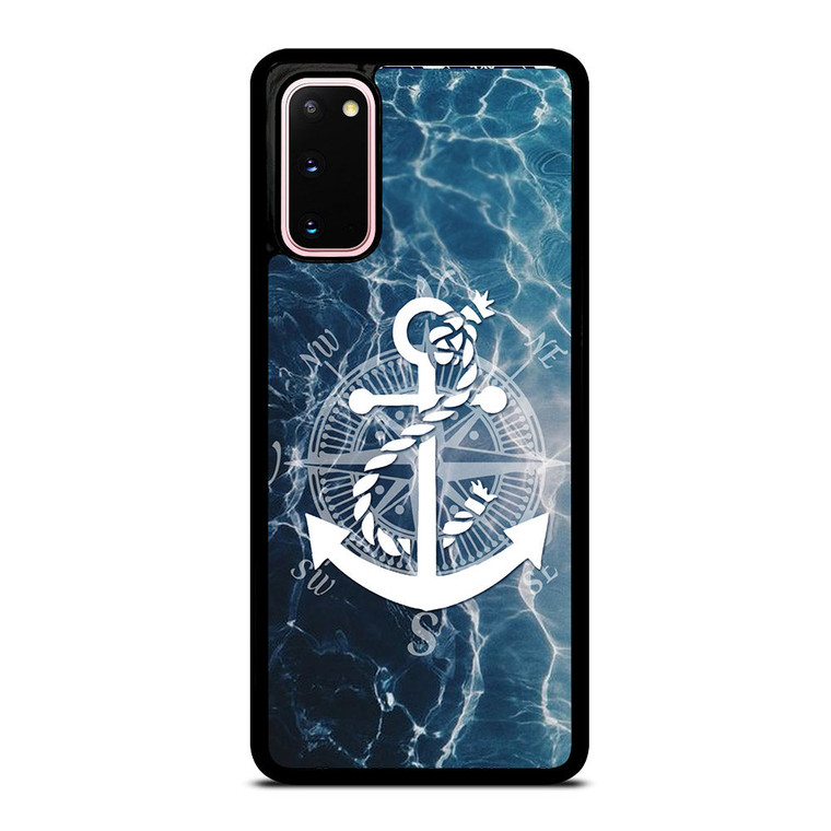 NAUTICAL ANCHOR LOGO Samsung Galaxy S20 Case Cover