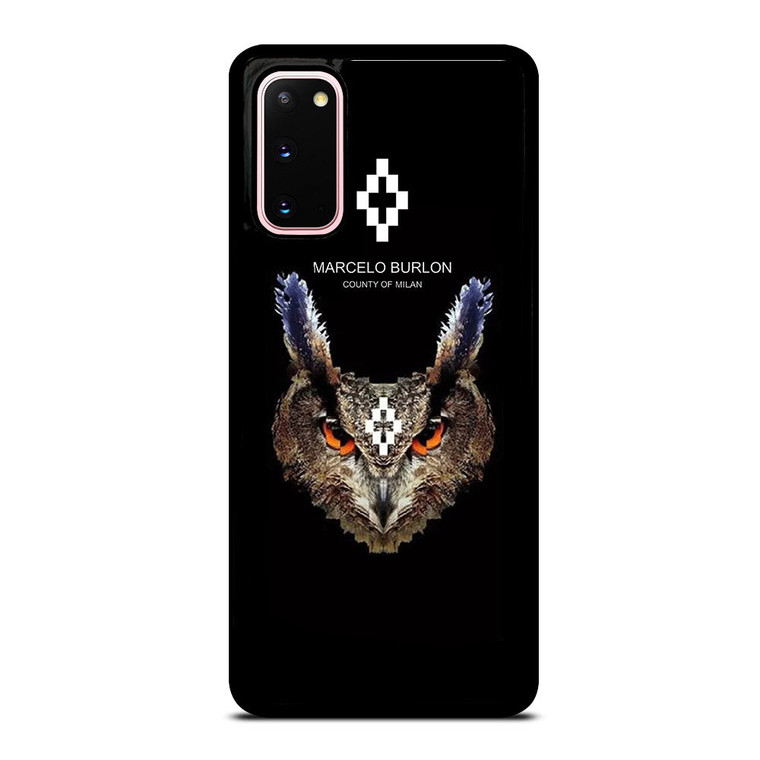 MARCELO BURLON OWL Samsung Galaxy S20 Case Cover