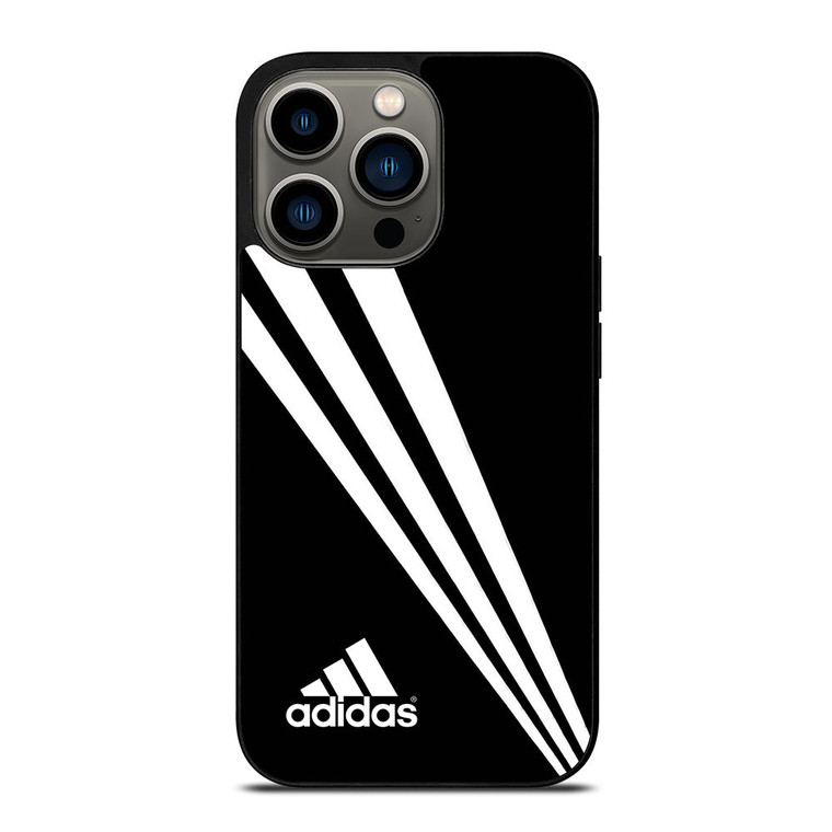 ADIDAS STRIPE BLACK iPhone 13 Pro Case Cover