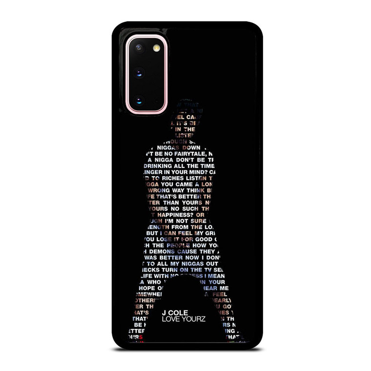 J COLE LOVE YOURZ LYRICS Samsung Galaxy S20 Case Cover