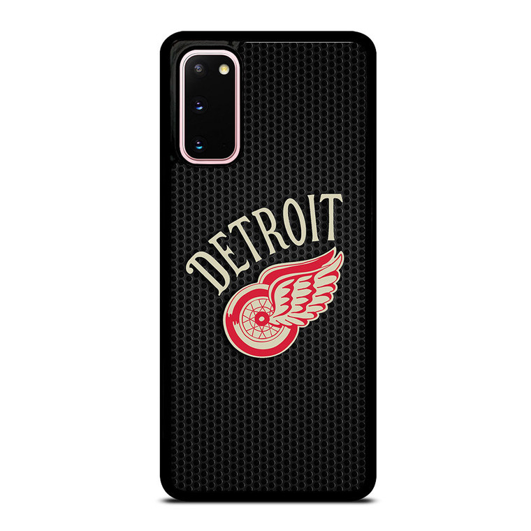 DETROIT RED WINGS METAL LOGO Samsung Galaxy S20 Case Cover