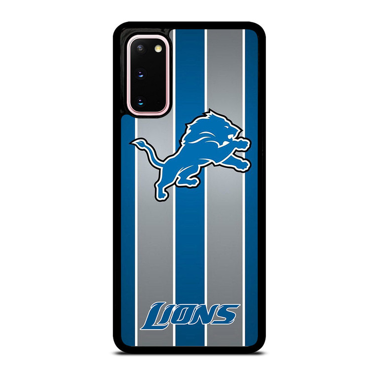 DETROIT LIONS STRIPE Samsung Galaxy S20 Case Cover