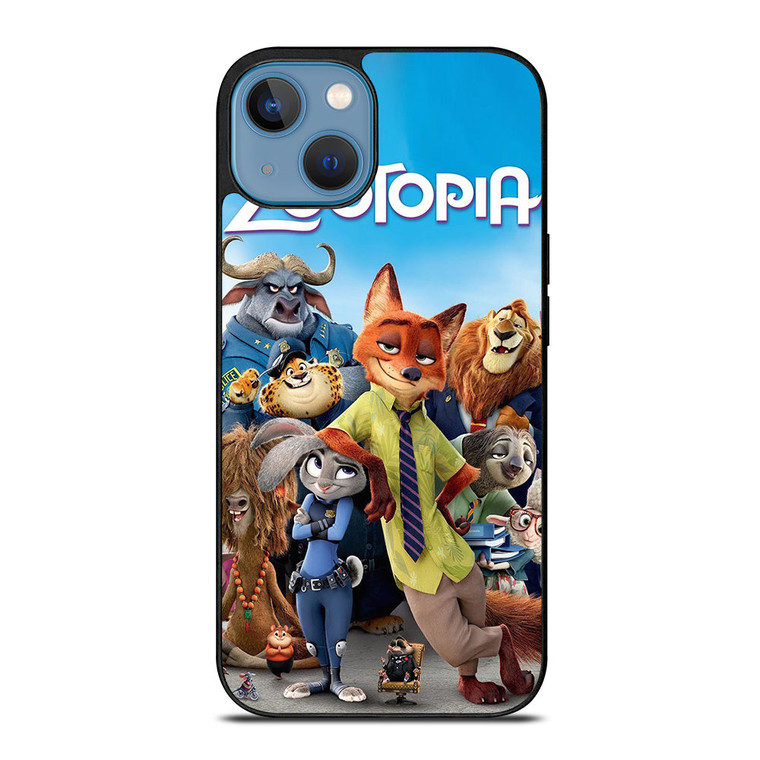 ZOOTOPIA CHARACTER iPhone 13 Case Cover