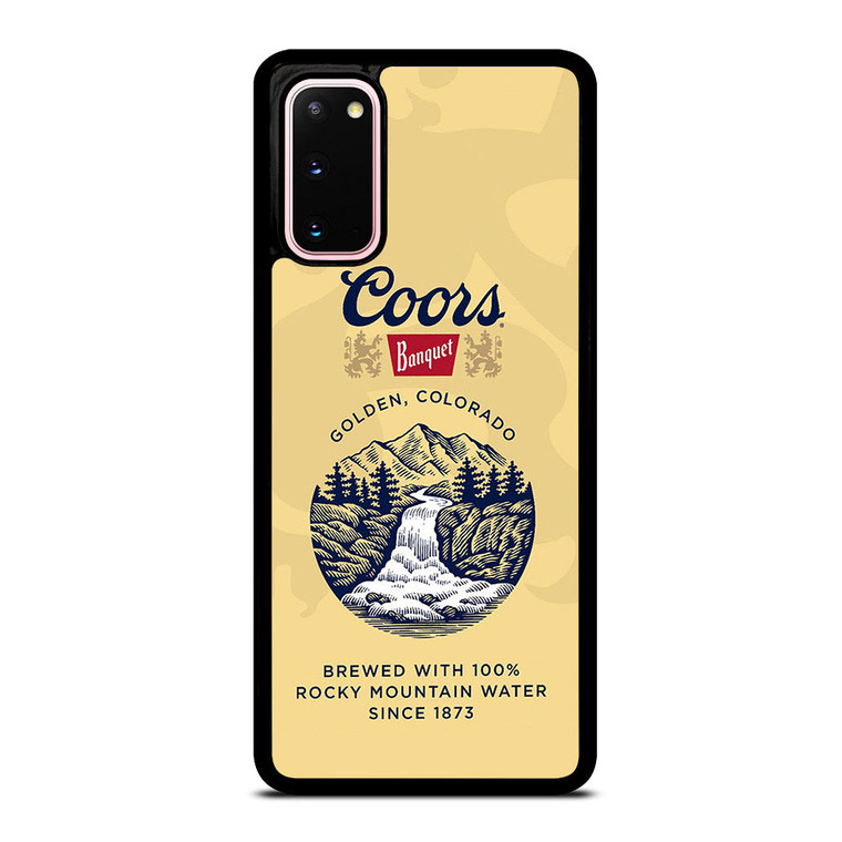 COORS BANQUET BEER LOGO Samsung Galaxy S20 Case Cover