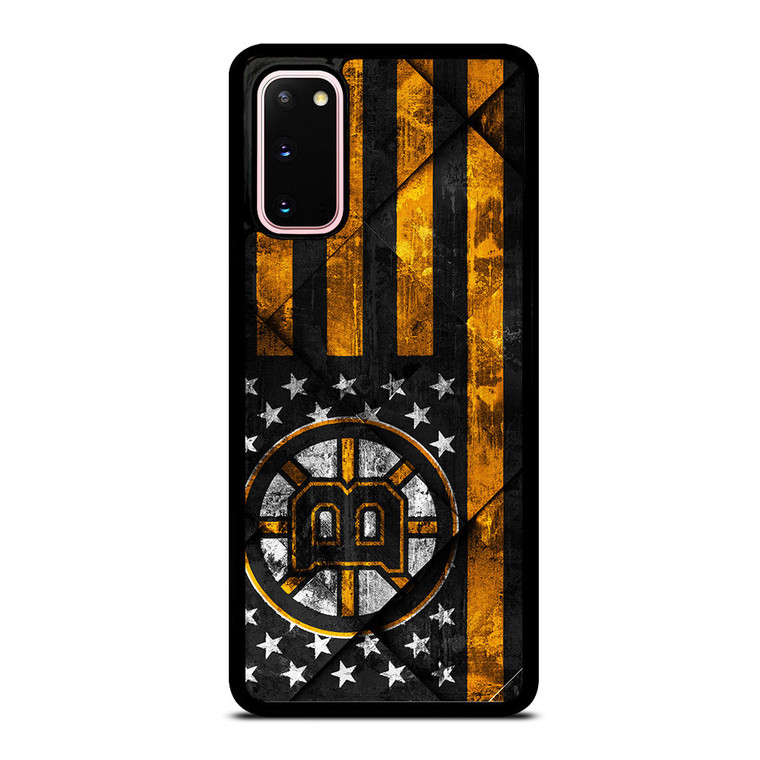 BOSTON BRUINS BLACK AND GOLD Samsung Galaxy S20 Case Cover