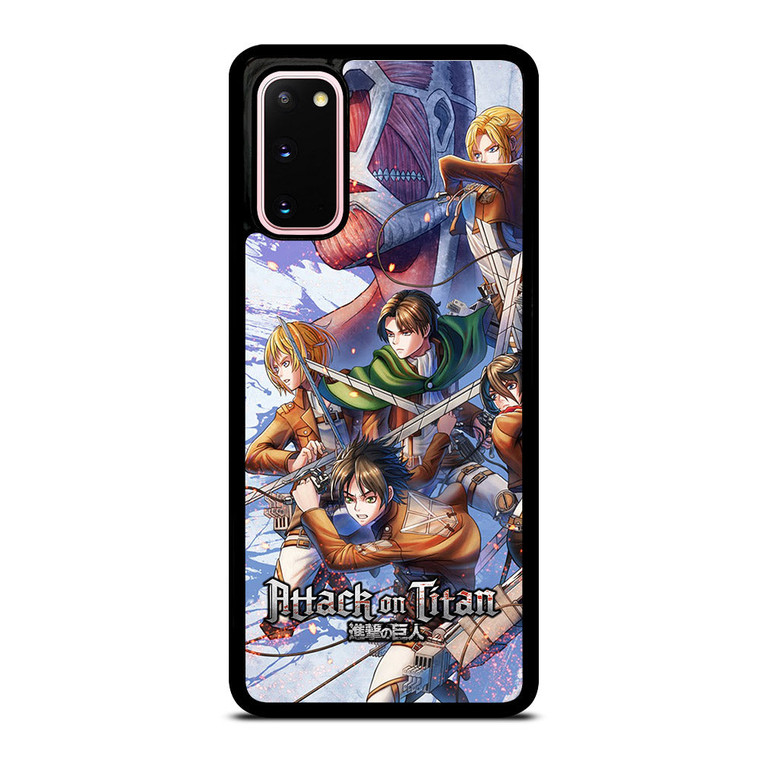 ATTACK ON TITAN CHARACTER 2 Samsung Galaxy S20 Case Cover