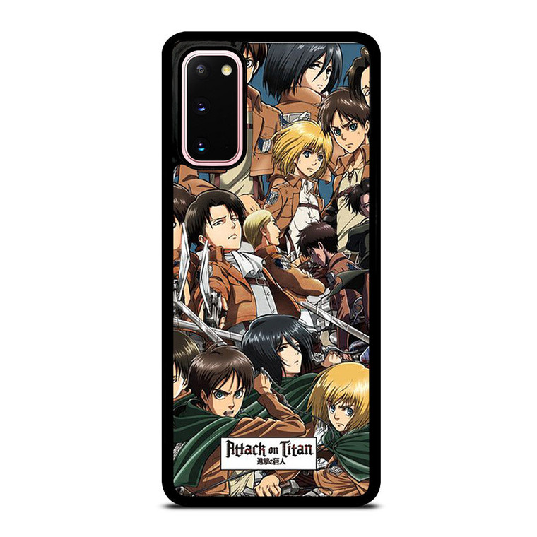 ATTACK ON TITAN ALL CHARACTER Samsung Galaxy S20 Case Cover