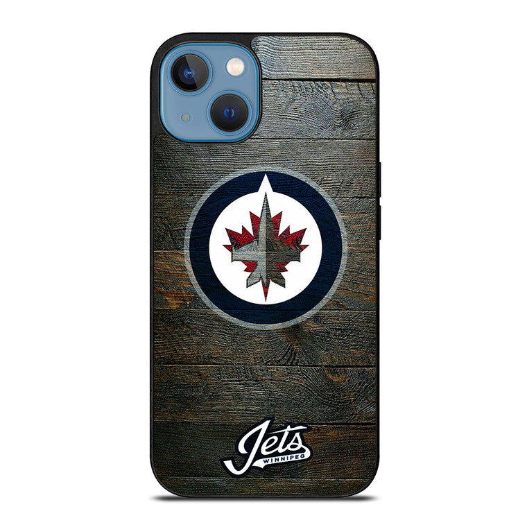 WINNIPEG JETS WOODEN iPhone 13 Case Cover