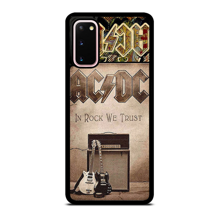 ACDC ROCK WE TRUST Samsung Galaxy S20 Case Cover