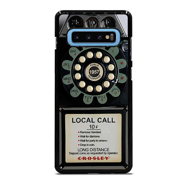 VINTAGE RETRO PAYPHONE Samsung Galaxy S10 Plus Case Cover