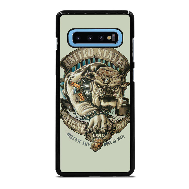 USMC MARINE WAR DOGS Samsung Galaxy S10 Plus Case Cover