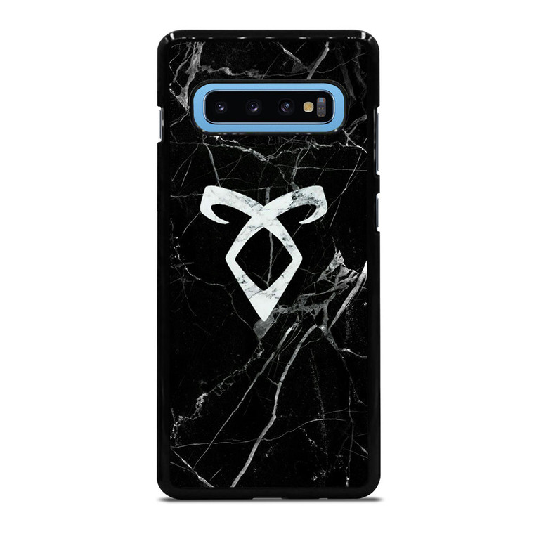 SHADOWHUNTER ANGELIC MARBLE LOGO Samsung Galaxy S10 Plus Case Cover