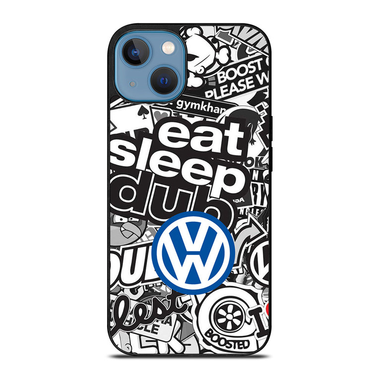 VW STICKER BOMB iPhone 13 Case Cover