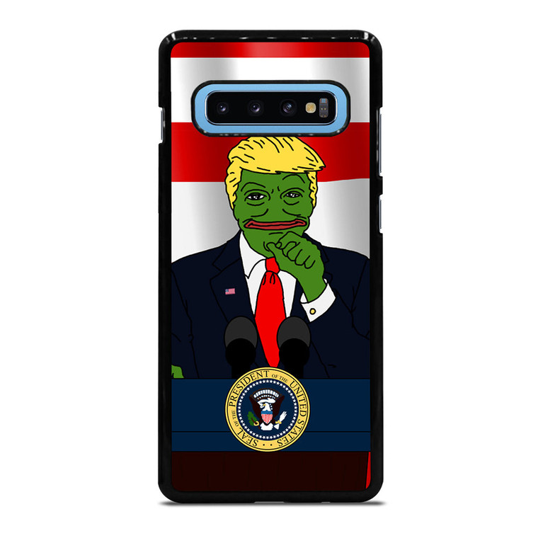 PEPE THE SMUG FROG DONALD TRUMP Samsung Galaxy S10 Plus Case Cover PEPE THE SMUG FROG DONALD TRUMP Samsung Galaxy S10 Plus Case Cover