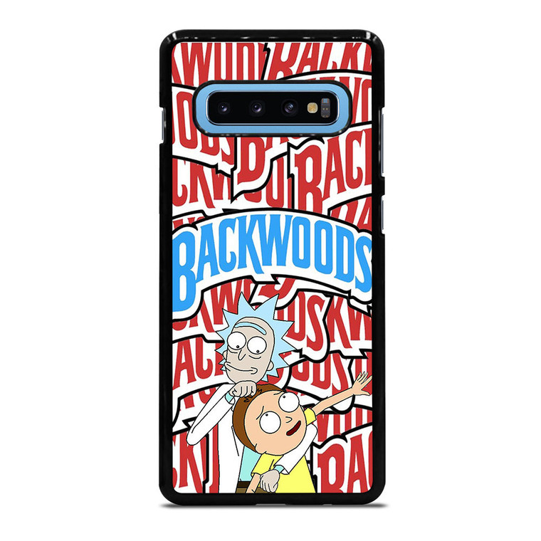 ONLY BACKWOODS RICK AND MORTY Samsung Galaxy S10 Plus Case Cover