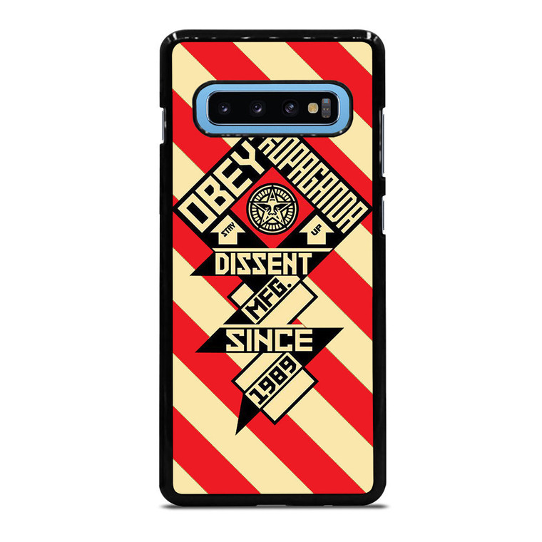 OBEY PROPAGANDA 2 Samsung Galaxy S10 Plus Case Cover