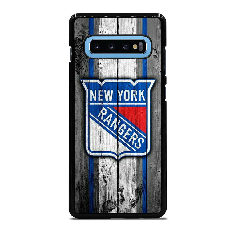 NEW YORK RANGERS WOODEN Samsung Galaxy S10 Plus Case Cover