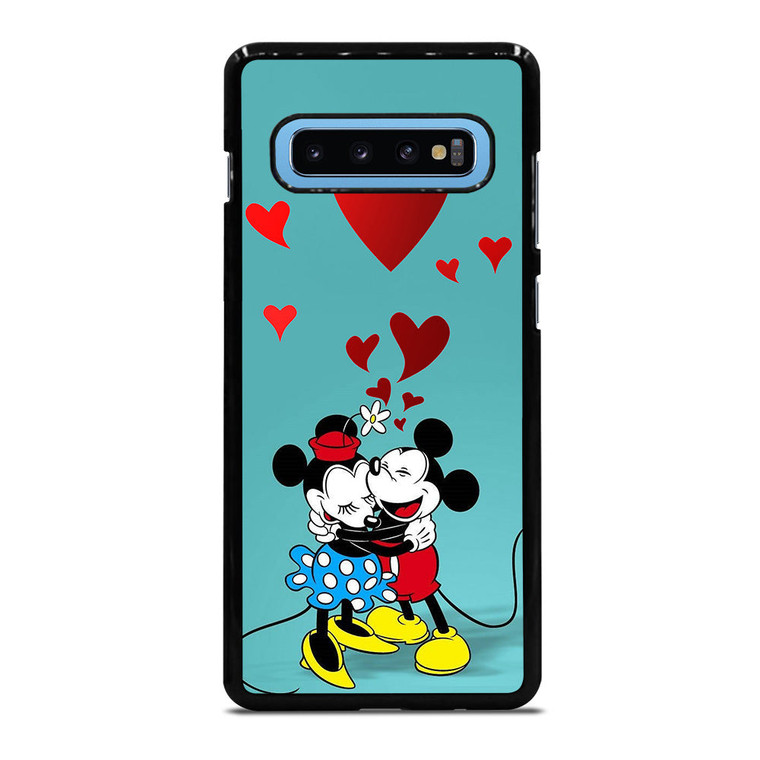 MICKEY AND MINNIE MOUSE HUG Samsung Galaxy S10 Plus Case Cover