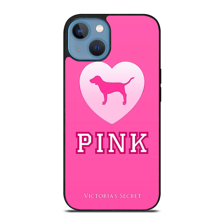 VICTORIA'S SECRET PINK DOG iPhone 13 Case Cover