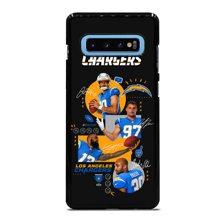 LOS ANGELES CHARGERS FOOTBALL TEAM Samsung Galaxy S10 Plus Case Cover LOS ANGELES CHARGERS FOOTBALL TEAM Samsung Galaxy S10 Plus Case Cover