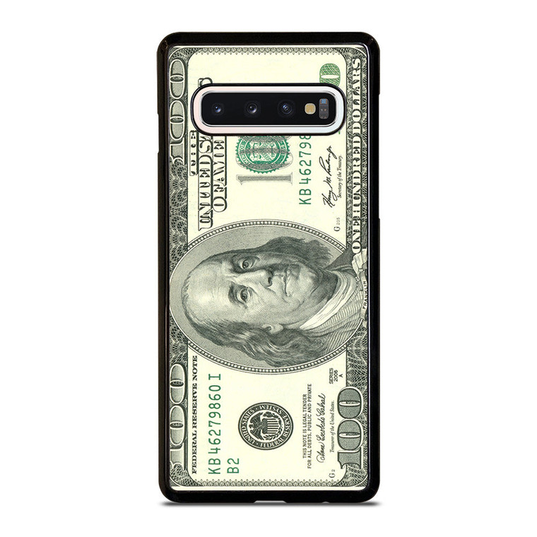 $100 DOLLAR BILL MONEY Samsung Galaxy S10 Case Cover