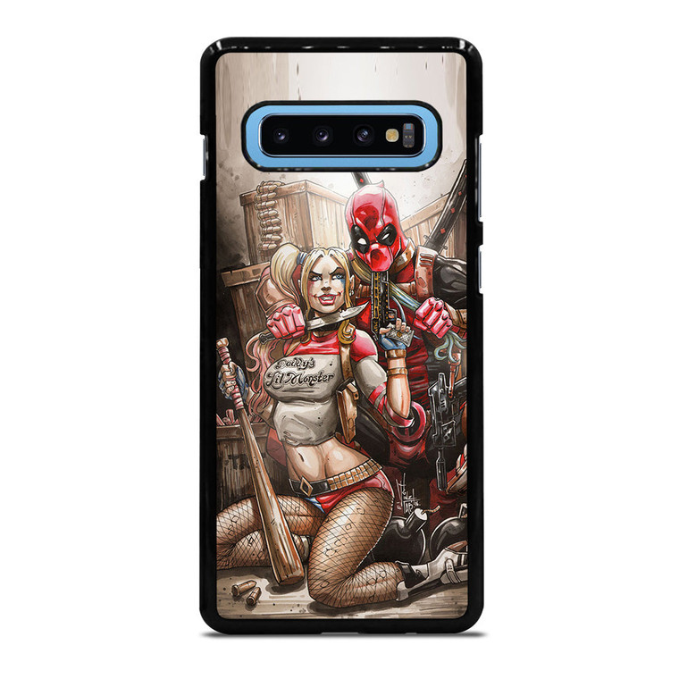 DEADPOOL HARLEY QUINN 2 Samsung Galaxy S10 Plus Case Cover