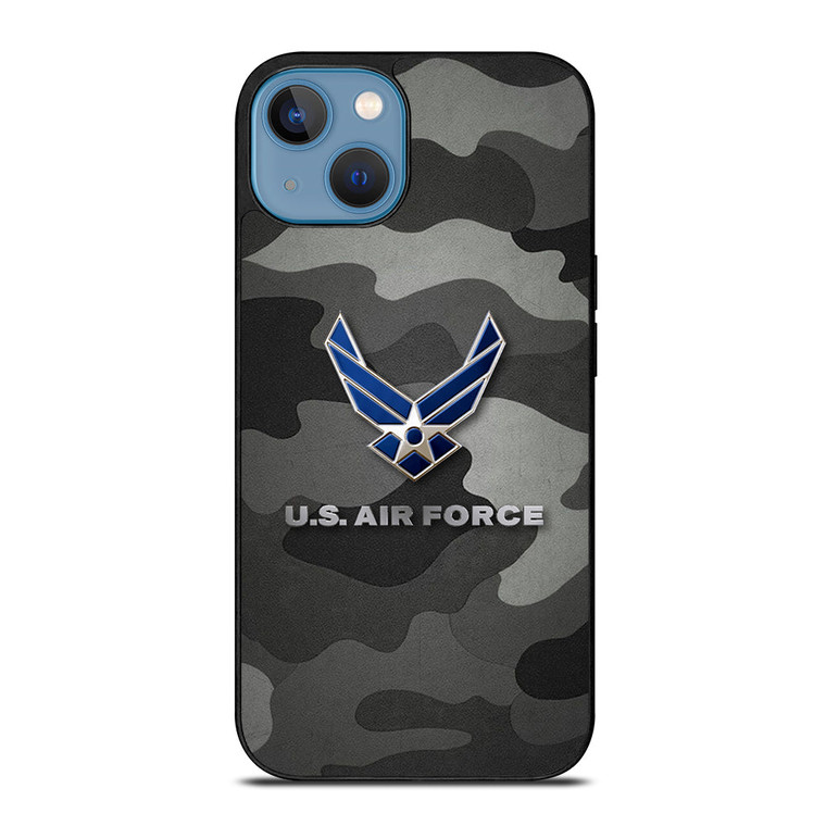 US AIR FORCE CAMO LOGO  iPhone 13 Case Cover