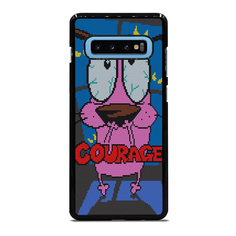 COURAGE THE COWARDLY DOG SCARED Samsung Galaxy S10 Plus Case Cover
